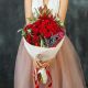 Букет роз с лавандой Для нее и для него. Серия Магия любви