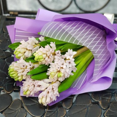 Букет из гиацинтов Приятного Вечера