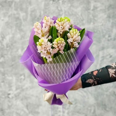 Букет из гиацинтов Приятного Вечера