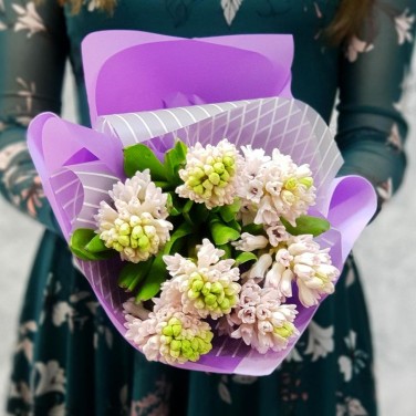 Букет из гиацинтов Приятного Вечера