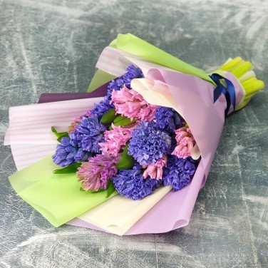 Букет из гиацинтов Аромат Весны