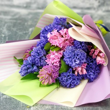 Букет из гиацинтов Аромат Весны