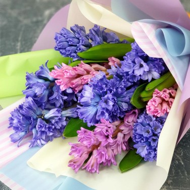 Букет из гиацинтов Аромат Весны