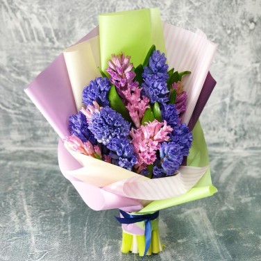 Букет из гиацинтов Аромат Весны