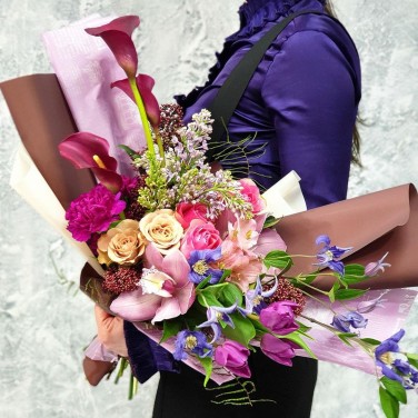 Современный букет Томный голос Эсмеральды