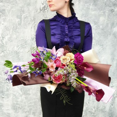 Современный букет Томный голос Эсмеральды