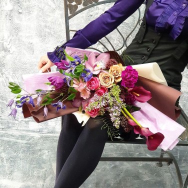 Современный букет Томный голос Эсмеральды