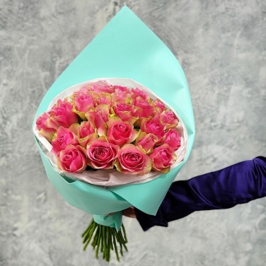 Красивый букет роз 29 нежных слов