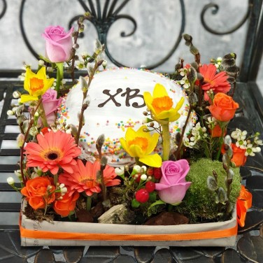 Композиция весенняя Радостная