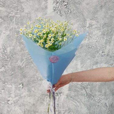 Милый букет из ромашек Ностальжи