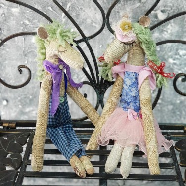 Игрушка ручной работы сплюшка лошадка