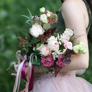 Компактный букет Дивная встреча. Серия Магия любви