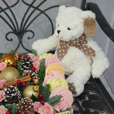 Зимняя композиция Праздничный привет