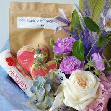 Вкусная композиция с лимоном Приглашение на чай