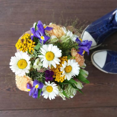 Летняя коробочка с ромашками  Прелесть