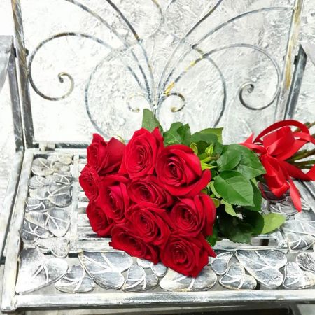 Букет из 11 красных роз Приятности