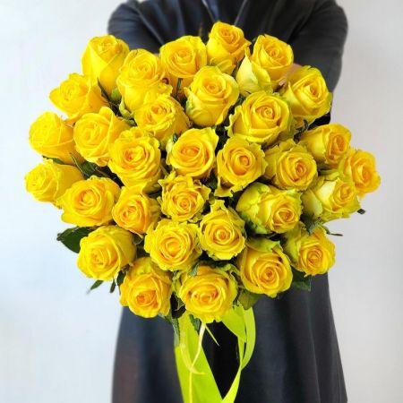 Букет из 27 желтых роз Преданность