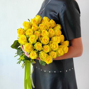 Букет из 27 желтых роз Преданность