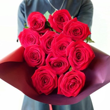 Букет из 11 красных роз Неординарность