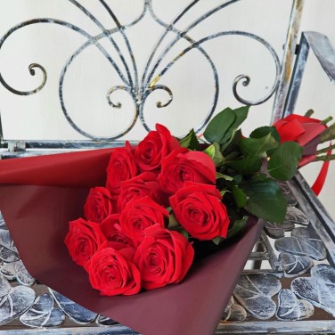 Букет из 11 красных роз Неординарность