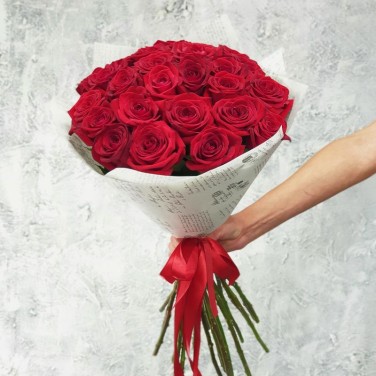 Букет из 21 красной розы Моя Венера
