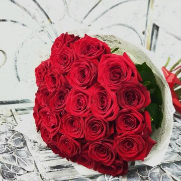 Букет из 21 красной розы Моя Венера