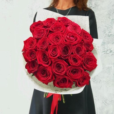 Букет из 21 красной розы Моя Венера