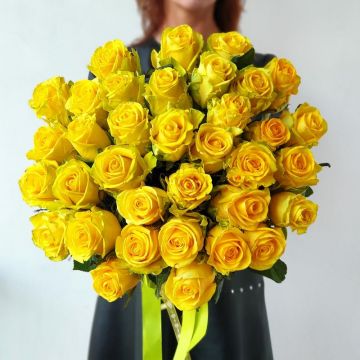 Букет из 25 желтых роз Успешность
