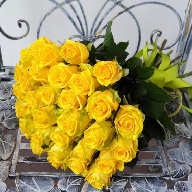 Букет из 25 желтых роз Успешность
