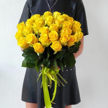 Букет из 25 желтых роз Успешность