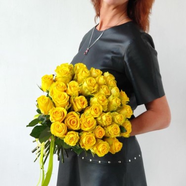 Букет из 25 желтых роз Успешность