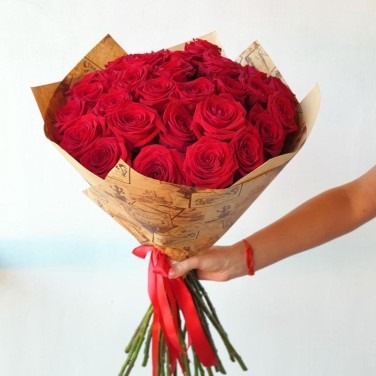 Букет из 31 красной розы Желание