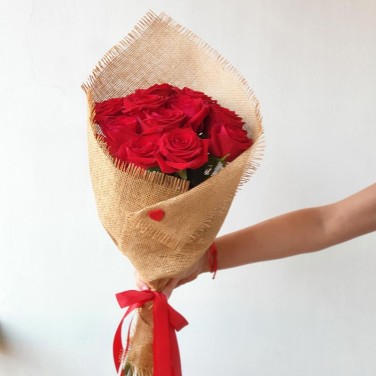 Букет из 11 красных роз
