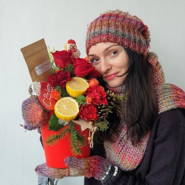 Новогодняя композиция Рождественская звезда