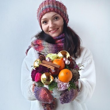 Новогодняя вкусная композиция