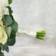 Свадебный букет из роз, эустомы, фрезии - Самая Нежная