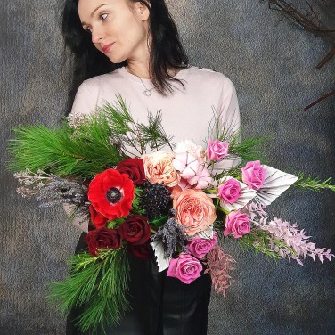 Букет Зимняя страсть