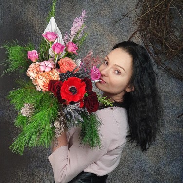 Букет Зимняя страсть