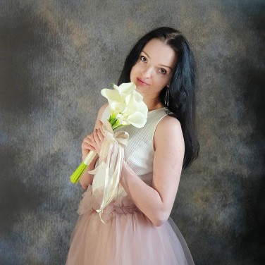 Монобукет невесты из калл Вечность