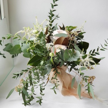 Букет невесты свободной формы