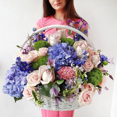 Корзина большая Счастливый день. Весы