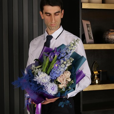 Букет мужской Индиго Стрелец