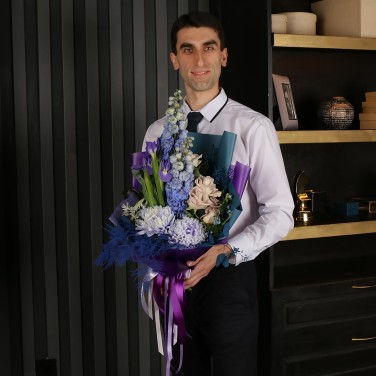 Букет мужской Индиго Стрелец