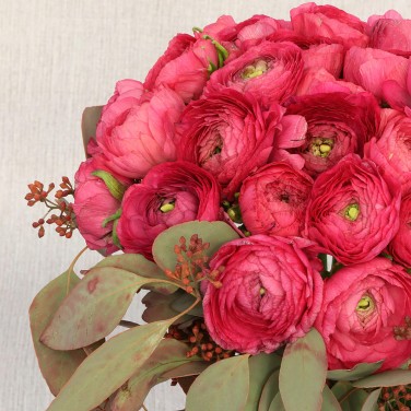 51 ранункулюс в букете