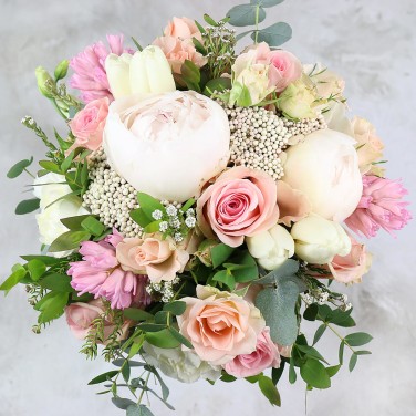 Нежная композиция в коробке