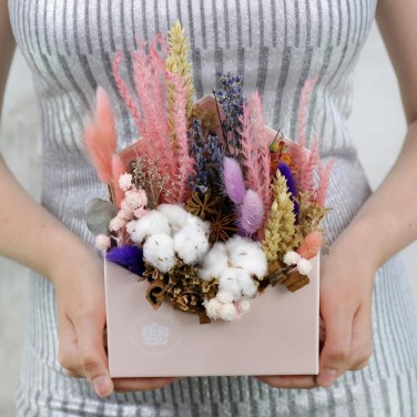 Конвертик из лаванды, пшеницы и хлопка