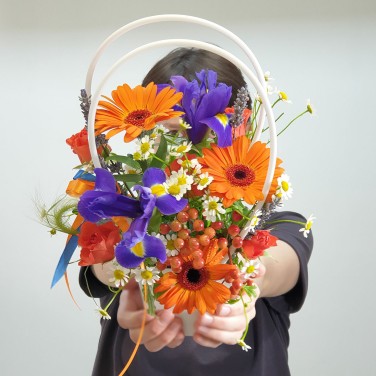 Сумочка с цветами Оранжевые сны