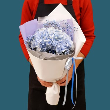 Букет Голубая лагуна