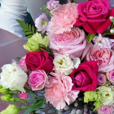 Букет Яркий нежный выбор