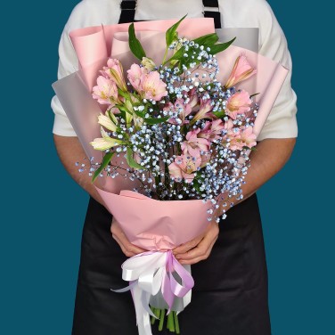 Букет из альстромерий Приятный день